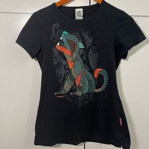 Karani-Art Graphic Animal Top